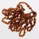 10 Raw Cognac BAROQUE Baltic amber teething bracelets 14cm