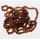 10 Raw Cognac BAROQUE Baltic Amber Bracelet 21cm