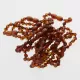 10 Raw Cognac BAROQUE Baltic amber teething bracelets 14cm