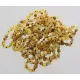 10 Raw Mix Baltic Amber Anklets 25cm