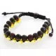 Shamballa Baltic Amber Bracelet for Adults