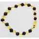 Multi Baltic Amber Bracelets Anklets 25cm