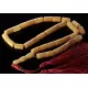 Islamic 33 Prayer BALTIC AMBER CYLINDER Beads Rosary