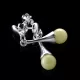 Butter Ball Baltic Amber Drop Dangle Earrings
