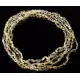 5 Lemon BEANS Baltic amber adult necklaces 55cm