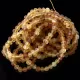 10 Raw Honey BAROQUE Baltic amber adult stretch bracelets 19cm