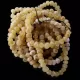 10 Butter BAROQUE Baltic amber stretchy bracelets 18cm