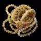 10 Butter BAROQUE Baltic amber stretchy bracelets 18cm