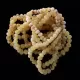 10 Butter BAROQUE Baltic amber stretchy bracelets 18cm