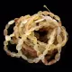 10 Raw BEANS Baltic amber stretch bracelet 19cm