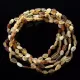 5 Big Mix Raw BEANS Baltic amber adult necklaces 45cm