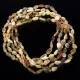 5 Big Mix Raw BEANS Baltic amber adult necklaces 45cm