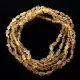 5 Big Lemon Raw BEANS Baltic amber adult necklaces 45cm