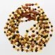 10 Raw Multi BAROQUE Baltic amber teething necklaces 30cm