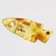 Baltic Amber figurine FISH Pendant Charm