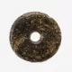 Donut shape Baltic amber pendant medallion