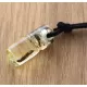 Natural Amber Pendant w Leather Cord