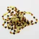 10 Multi BAROQUE Baltic amber teething bracelets 14cm