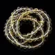 4 Lemon BAROQUE Baltic amber adult stretch bracelets 18cm