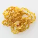 10 Raw Honey BEANS Baltic amber teething bracelets 14cm
