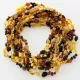 10 BEANS n NUGGETS teething Baltic amber necklaces 33cm