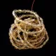 10 Lemon BEANS Baltic amber children stretch bracelets 16cm