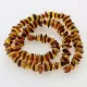 Multi CHIPS Baltic amber necklace 47cm