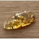 Baltic Amber figurine FISH Pendant Charm