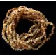 10 Raw Mix BAROQUE Baltic amber teething necklaces 32cm