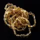 10 Honey BEANS Baltic amber bracelet 19cm