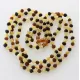3 Raw Multi BAROQUE Baltic amber adult necklaces 53cm