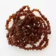 10 Raw Cognac BAROQUE Baltic Amber Bracelet 19cm