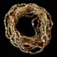 10 Mix BEANS Baby teething Baltic amber necklaces 33cm