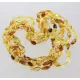 5 Mix BEANS Baltic amber adult necklaces 51cm