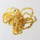 10 Raw Honey BAROQUE Baltic amber teething bracelets 14cm