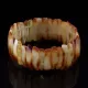 Sparkling pieces Baltic amber stretchy bracelet 19cm