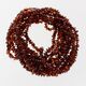 10 Cognac CHIPS Baltic amber teething Baby necklaces 32cm