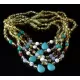 5 Gem Lemon Baltic Amber teething necklaces 33cm
