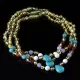 3 Gem Lemon Baltic Amber teething necklaces 33cm