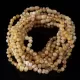 10 Butter BAROQUE teething Baltic amber necklaces 28cm