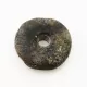 Raw Donut shape Baltic amber pendant medallion