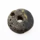 Raw Donut shape Baltic amber pendant medallion