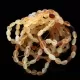 10 Raw Mix BEANS Baltic amber stretch bracelet 19cm