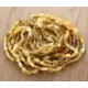 5 Raw Mix BEANS Baltic amber adult necklaces 65cm