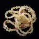 10 Raw Mix BEANS Baltic amber stretch bracelet 19cm
