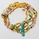 5 Honey Gems Baltic Amber teething necklaces 33cm