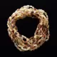 10 Raw MIX BEANS Baby Baltic amber teething necklaces 30cm