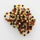 10 POP Multi BAROQUE Baltic amber teething bracelets 14cm