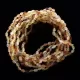 10 Raw MIX BEANS Baby Baltic amber teething necklaces 35cm