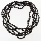 5 Raw Cherry BEANS Baltic amber adult necklaces 50cm
